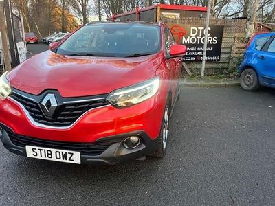 Red Used 2018 Renault Kadjar Dynamique SUV | £7,495 (Fair price)