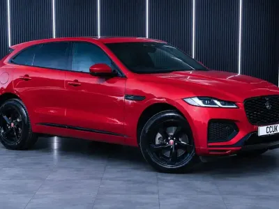 Used Jaguar F-Pace R-Dynamic 404 HP (297 kW) 2021 Red SUV
