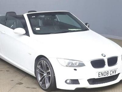 White Used 2008 BMW 320 Cabriolet M Sport Cabriolet | £3,495 (Good price)