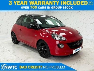 Used Vauxhall Adam S 70 HP (51 kW) 2016 Red Hatchback