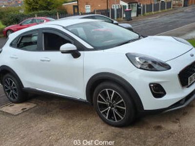 Used Ford Puma Titanium 125 HP (91 kW) 2020 White SUV