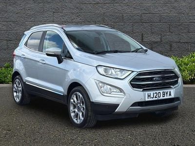 Used Ford Ecosport Titanium 125 HP (91 kW) 2020 Silver SUV