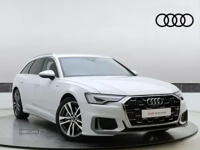 Used Audi A6 S-Line 2024 White Estate