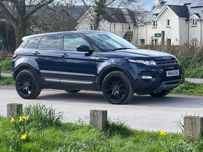 Used Land Rover Range Rover evoque Pure 190 HP (139 kW) 2014 Blue SUV
