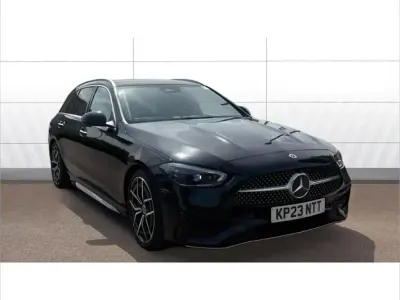 Used Mercedes C220 AMG Line Premium Plus 196 HP (144 kW) 2023 Black Estate