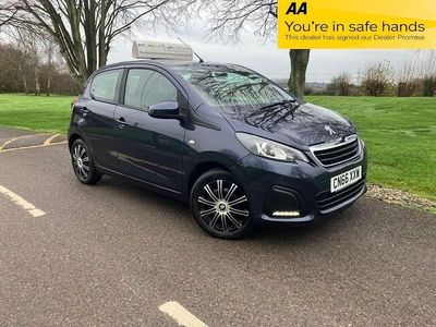 Blue Used 2016 Peugeot 108 Active Hatchback | £4,995 (Fair price)