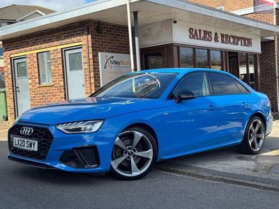 Used Audi A4 Black Edition 150 HP (110 kW) 2020 Blue Sedan