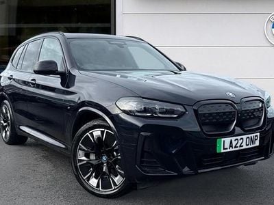 Black Used 2022 BMW iX3 M Sport SUV | £31,937 (Fair price)
