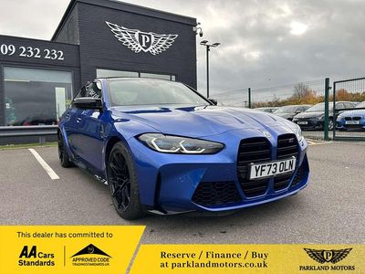 Blue Used 2023 BMW M3 Competition Edition Sedan | £61,995 (Good price)
