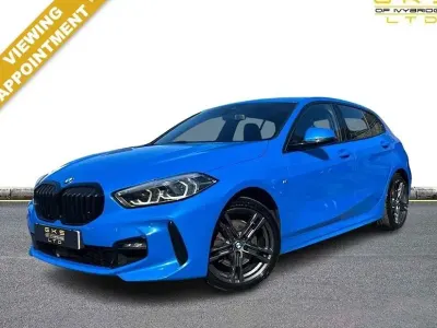 Used BMW 118 M Sport 150 HP (110 kW) 2020 Blue Hatchback