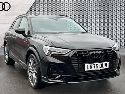 Used Audi Q3 Black Edition 150 HP (110 kW) 2025 Black SUV