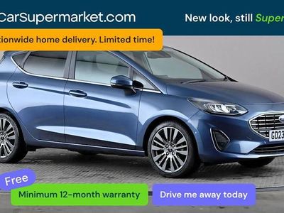 Used Ford Fiesta Titanium X 125 HP (91 kW) 2023 Blue Hatchback