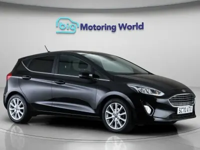 Used Ford Fiesta Titanium 125 HP (91 kW) 2021 Black Hatchback