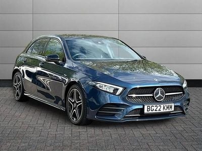 Used Mercedes A180 Executive 136 HP (100 kW) 2022 Blue Hatchback