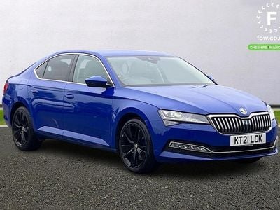 Blue Used 2021 Skoda Superb SE L Hatchback | £14,999 (Super price)