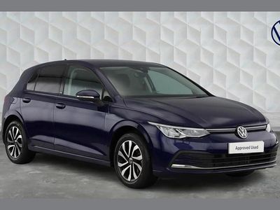 Used VW Golf VIII Active 128 HP (94 kW) 2022 Blue Hatchback