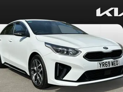 Used Kia ProCeed GT-Line 138 HP (101 kW) 2019 White Estate