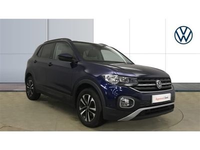Used VW T-Cross United 115 HP (84 kW) 2020 Blue SUV