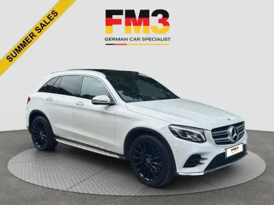 Used Mercedes GLC250 AMG Line Premium 204 HP (150 kW) 2018 White SUV