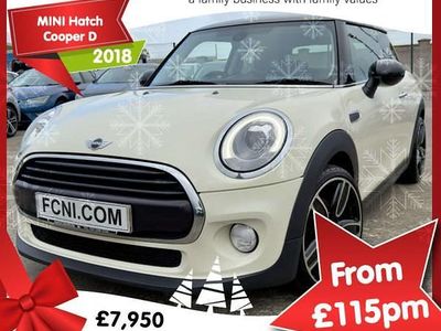 White Used 2018 Mini Cooper D Hatch Hatchback | £7,950 (A bit pricey)