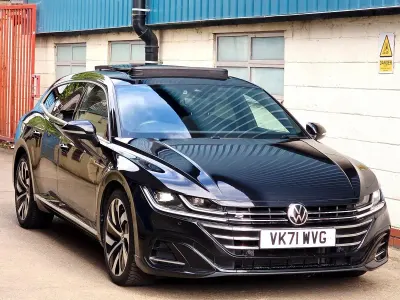 Used VW Arteon R-line 2021 Black Estate