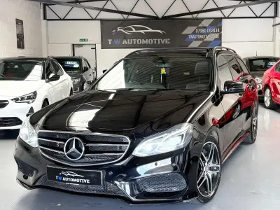 Used Mercedes E350 Premium 2016 Black Estate