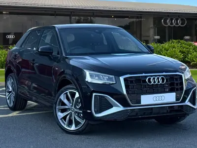 New Audi Q2 S-Line 2026 Black SUV