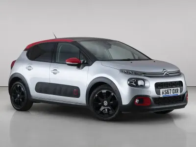 Used Citroën C3 Flair 110 HP (80 kW) 2017 Silver Hatchback