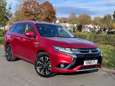 Red Used 2018 Mitsubishi Outlander P-HEV Estate | £11,975 (Good price)