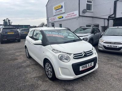 Used Citroën C1 Feel 68 HP (50 kW) 2016 White Hatchback