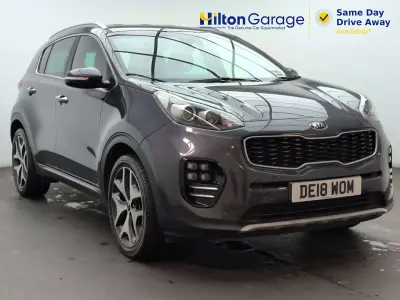 Used Kia Sportage GT-Line 115 HP (84 kW) 2018 Silver SUV