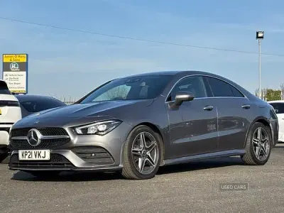 Used Mercedes CLA220 AMG Line Premium 190 HP (139 kW) 2021 Grey Sedan