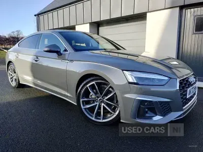 Begagnad Audi A5 S-Line 2023 Grå Sportkupé