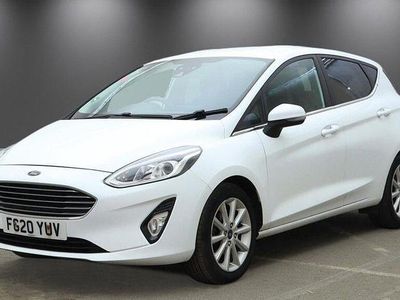 Usado Ford Fiesta Titanium 95 HP (69 kW) 2020 Branco Citadino