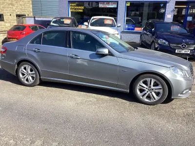 Used Mercedes E350 Avantgarde 2009 Silver Sedan