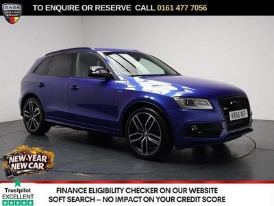 Blue Used 2016 Audi SQ5 Advanced SUV | £18,480 (Fair price)