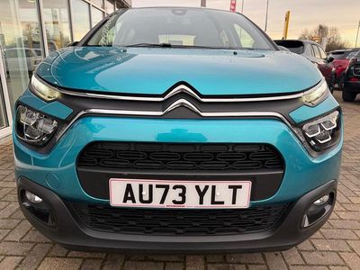 Blue Used 2023 Citroën C3 PureTech Hatchback | £11,495 (Fair price)