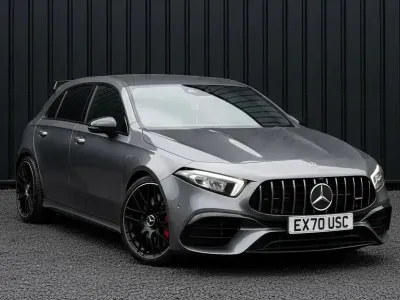 Used Mercedes A45 AMG 421 HP (309 kW) 2020 Grey Hatchback