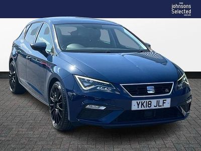 Used Seat Leon FR 125 HP (91 kW) 2018 Blue Hatchback