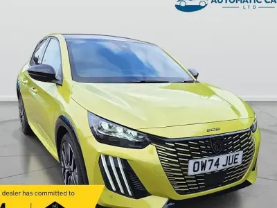 Used Peugeot 208 GTi 137 HP (100 kW) 2024 Yellow Hatchback