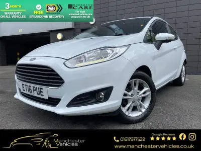 Used Ford Fiesta Zetec 82 HP (60 kW) 2016 White Hatchback