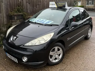 Used Peugeot 207 2009 Black Hatchback