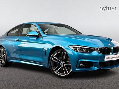 Used BMW 420 M Sport 181 HP (133 kW) 2018 Blue Coupe