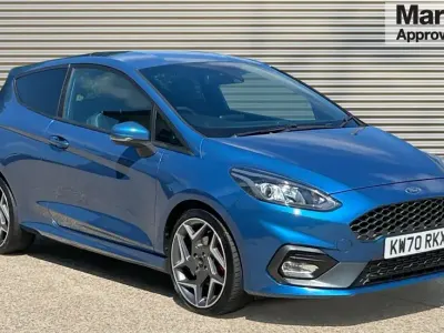 Used Ford Fiesta ST 200 HP (147 kW) 2020 Blue Hatchback
