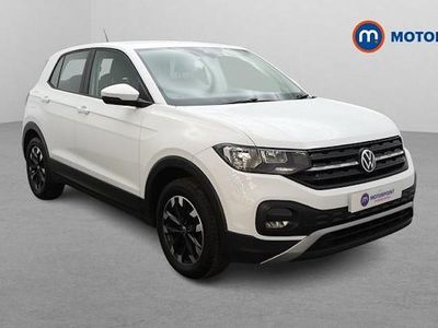 Usado VW T-Cross S 95 HP (69 kW) 2021 Branco SUV