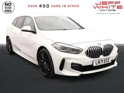 Used BMW 118 M Sport 2021 White Hatchback