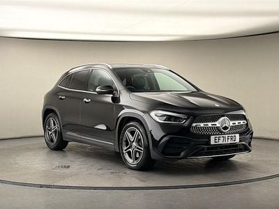 Used Mercedes GLA200 AMG line 163 HP (119 kW) 2021 Cosmos black SUV
