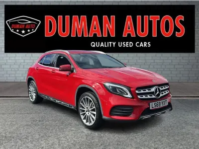 Used Mercedes GLA200 AMG line 156 HP (114 kW) 2019 Red SUV