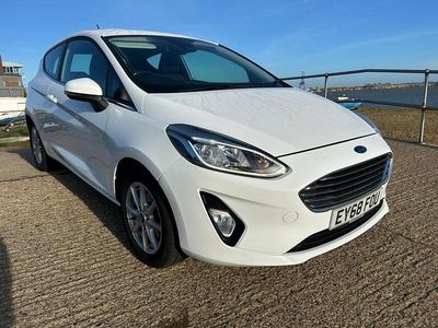 Used Ford Fiesta Zetec 2018 White Hatchback