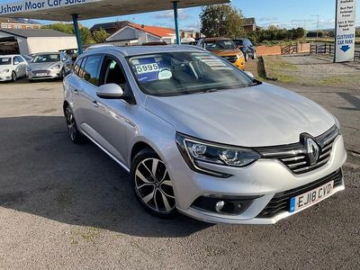 Silver Used 2018 Renault Mégane GrandTour Dynamique Estate | £5,995 (Expensive)